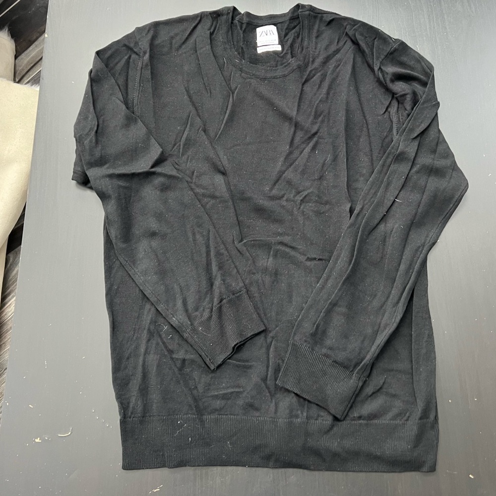 Zara extra fine wool sweater size large